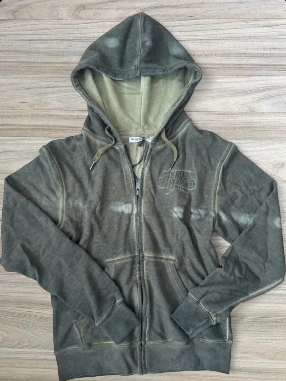 Heroes Motor Zip Up Hoodie